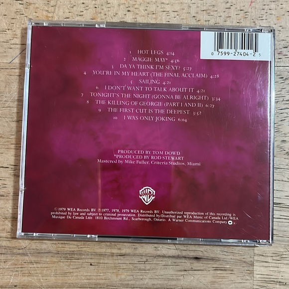 Rod Stewart Greatest Hits CD - Picture 2 of 3